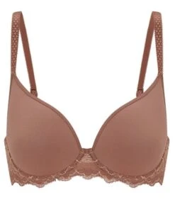 Simone Perele Soutien-gorge Plunge Spacer Simone Pérèle Caresse (Brun Coco) -Magasin De Lingerie De Mode soutien gorge plunge spacer simone perele caresse brun coco 2