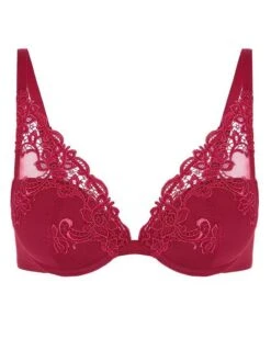 Simone Perele Soutien-gorge Push-up Plunge Simone Pérèle Saga (Lipstick) -Magasin De Lingerie De Mode soutien gorge push up plunge simone perele saga lipstick 2