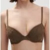 Simone Perele Soutien-gorge Push-up Simone Pérèle Amazone (Vert Nomade) -Magasin De Lingerie De Mode soutien gorge push up simone perele amazone vert nomade
