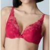 Simone Perele Soutien-gorge Push-up Simone Pérèle Wish (Rubis Rose) -Magasin De Lingerie De Mode soutien gorge push up simone perele wish rubis rose