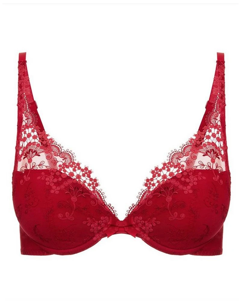 Simone Perele Soutien-gorge Push-up Simone Pérèle Wish (Rubis Rose) 5 Simone Perele Soutien-gorge Push-up Simone Pérèle Wish (Rubis Rose) – Image 3