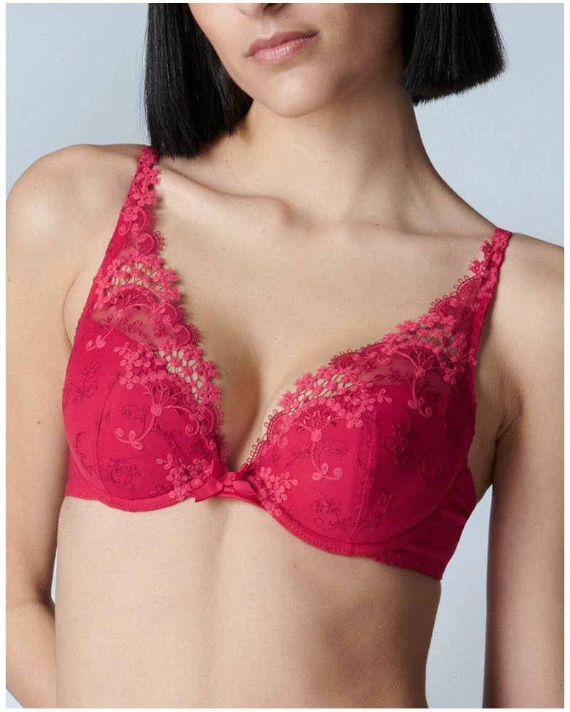 Simone Perele Soutien-gorge Push-up Simone Pérèle Wish (Rubis Rose) 3 Simone Perele Soutien-gorge Push-up Simone Pérèle Wish (Rubis Rose)