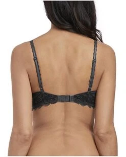 Soutien-gorge Push-up Wacoal Lace Perfection (Charcoal) -Magasin De Lingerie De Mode soutien gorge push up wacoal lace perfection charcoal 1