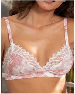 Soutien-gorge Sans Armature Antigel Jungle De Jouy (Rose De Jouy)