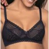 Soutien-gorge Sans Armature Antigel Tressage Graphic (Tressage Marine) 1 Soutien-gorge Sans Armature Antigel Tressage Graphic (Tressage Marine) -Magasin De Lingerie De Mode soutien gorge sans armature antigel tressage graphic tressage marine