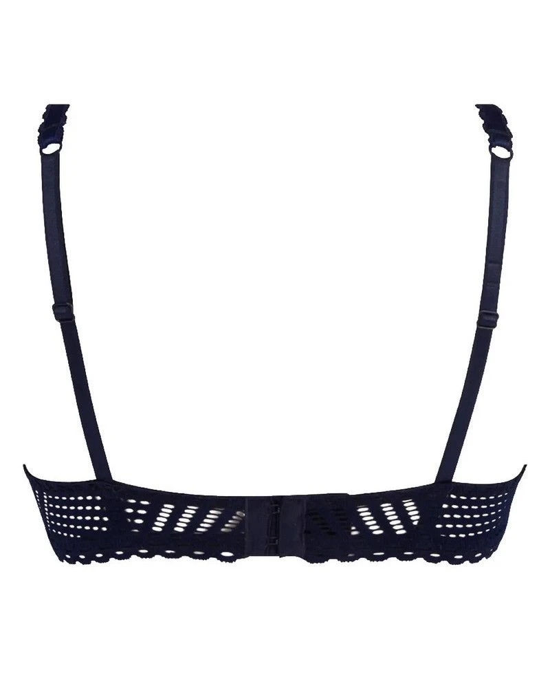 Soutien-gorge Sans Armature Antigel Tressage Graphic (Tressage Marine) 5 Soutien-gorge Sans Armature Antigel Tressage Graphic (Tressage Marine) – Image 3