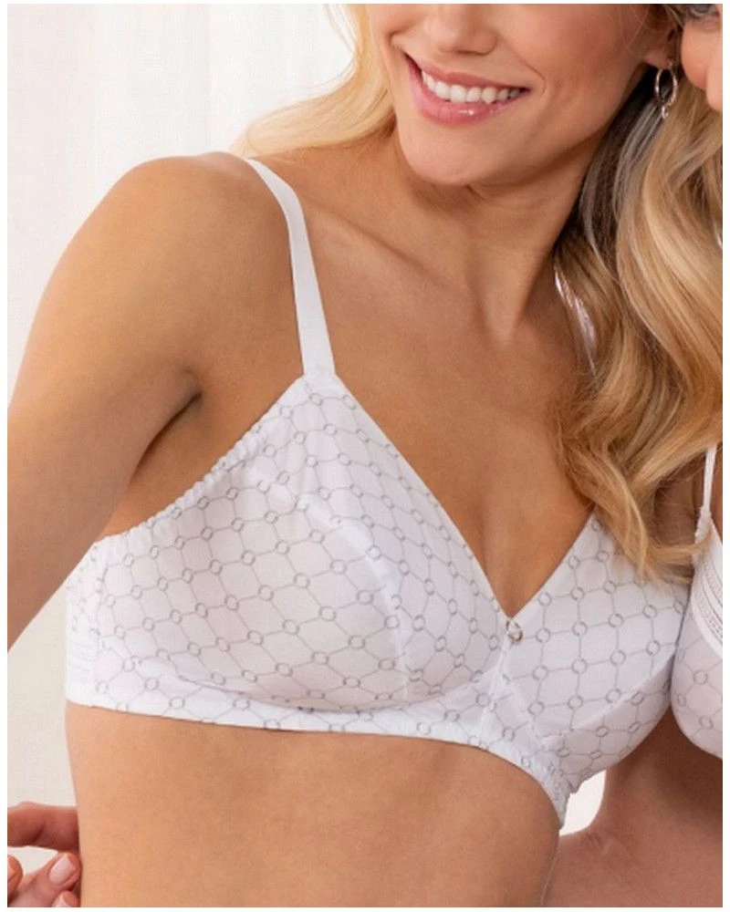Soutien-gorge Sans Armature Confort Antigel Bijou Du Jour (Blanc Bijou) 4 Soutien-gorge Sans Armature Confort Antigel Bijou Du Jour (Blanc Bijou) – Image 2