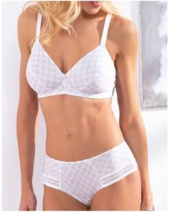 Soutien-gorge Sans Armature Confort Antigel Bijou Du Jour (Blanc Bijou) 9 Soutien-gorge Sans Armature Confort Antigel Bijou Du Jour (Blanc Bijou) -Magasin De Lingerie De Mode soutien gorge sans armature confort antigel bijou du jour blanc bijou 2