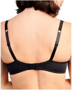 Soutien-gorge Sans Armature Dentelle Plus Sans Complexe Coton D'arum (Noir) -Magasin De Lingerie De Mode soutien gorge sans armature dentelle plus sans complexe coton d arum noir 2