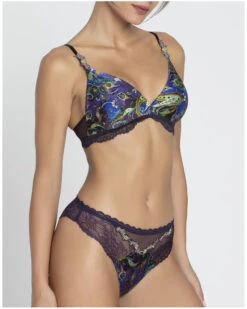 Soutien-gorge Sans Armature Lise Charmel Dentelle Cashmer (Emaux Cashmer) -Magasin De Lingerie De Mode soutien gorge sans armature lise charmel dentelle cashmer emaux cashmer 3