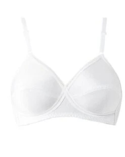 Soutien-gorge Sans Armature Triumph Elastiform (Blanc) -Magasin De Lingerie De Mode soutien gorge sans armature triumph elastiform blanc 3