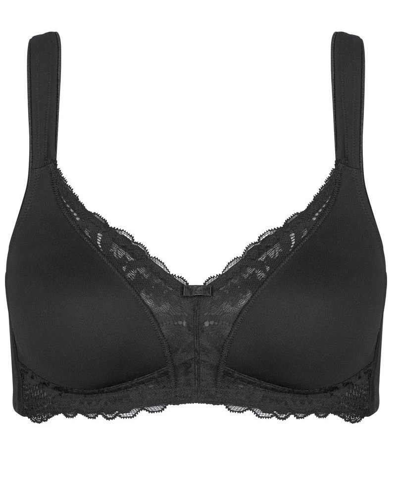 Soutien-gorge Sans Armature Triumph Modern Lace+Cotton (Noir) 4 Soutien-gorge Sans Armature Triumph Modern Lace+Cotton (Noir) â Image 3