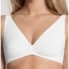 Soutien-gorge Soft Calida Natural Comfort (Blanc) -Magasin De Lingerie De Mode soutien gorge soft calida natural comfort blanc