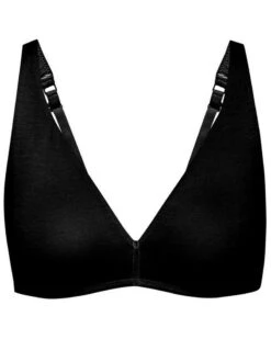 Soutien-gorge Soft Calida Natural Comfort (Noir) -Magasin De Lingerie De Mode soutien gorge soft calida natural comfort noir 2