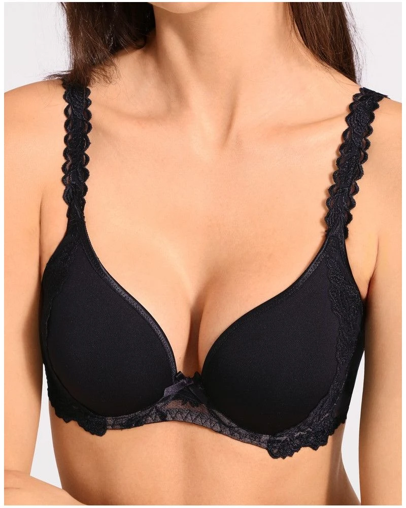 Soutien-gorge Spacer Plunge Aubade Softessence (Noir) 3 Soutien-gorge Spacer Plunge Aubade Softessence (Noir)