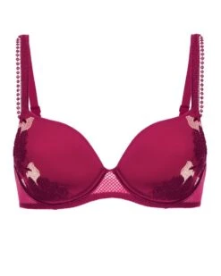 Simone Perele Soutien-gorge Spacer Simone Pérèle Dahlia (Framboise) -Magasin De Lingerie De Mode soutien gorge spacer simone perele dahlia framboise 2