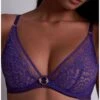 Soutien-gorge Triangle Armatures Aubade Illusion Fauve (Ultraviolet) -Magasin De Lingerie De Mode soutien gorge triangle armatures aubade illusion fauve ultraviolet