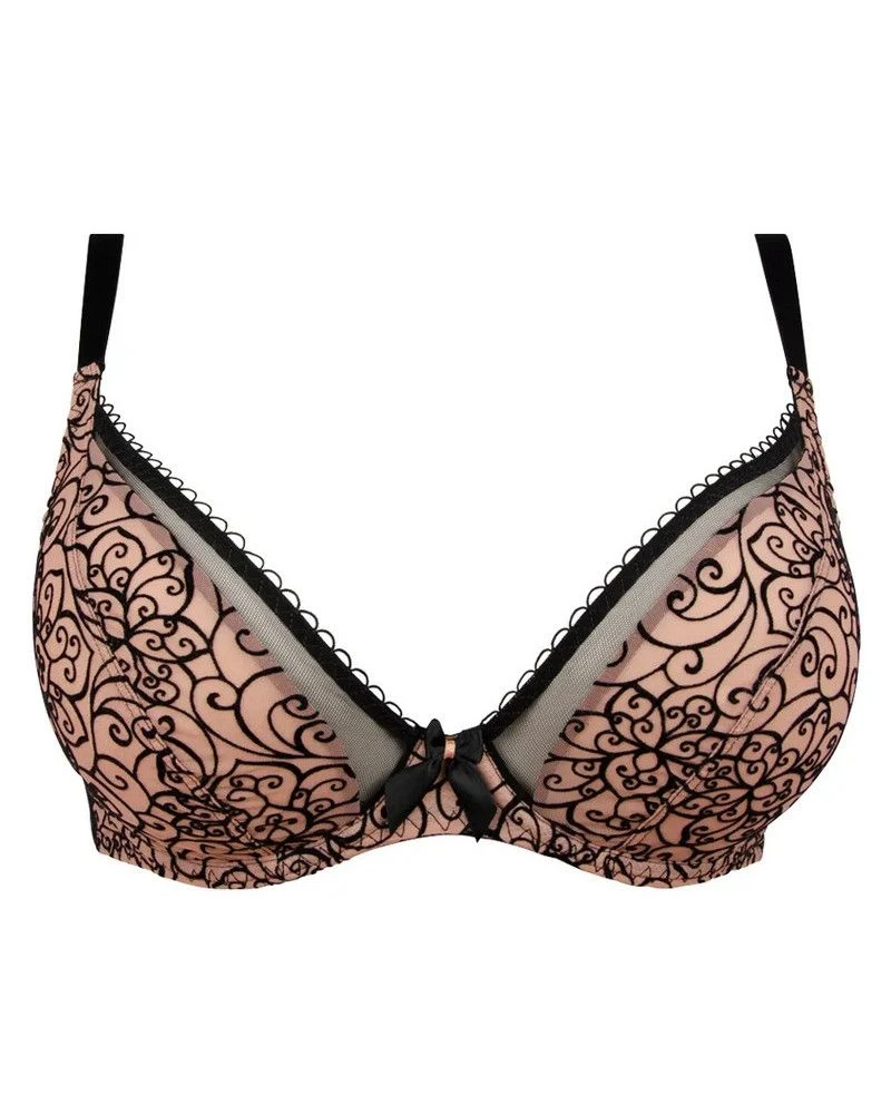 Soutien-gorge Triangle Armatures Bonnets Profonds Antigel Boudoir De Filles (Rose Noir) 4 Soutien-gorge Triangle Armatures Bonnets Profonds Antigel Boudoir De Filles (Rose Noir) – Image 2