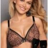 Soutien-gorge Triangle Armatures Bonnets Profonds Antigel Boudoir De Filles (Rose Noir)