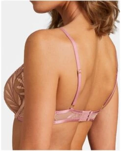 Soutien-gorge Triangle Aubade Sensory Illusion (Silk Rose) -Magasin De Lingerie De Mode soutien gorge triangle aubade sensory illusion silk rose 3