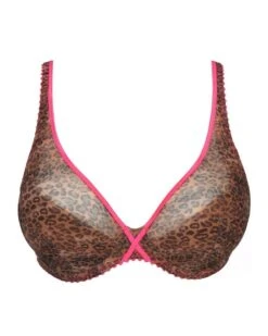 Soutien-gorge Triangle Prima Donna Twist Café Plume (Cheetah) -Magasin De Lingerie De Mode soutien gorge triangle prima donna twist cafe plume cheetah 4