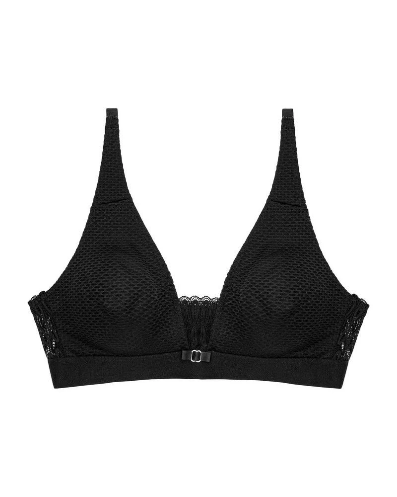 Soutien-gorge Triangle Sans Armature Triumph Aura Spotlight (Noir) 5 Soutien-gorge Triangle Sans Armature Triumph Aura Spotlight (Noir) – Image 3