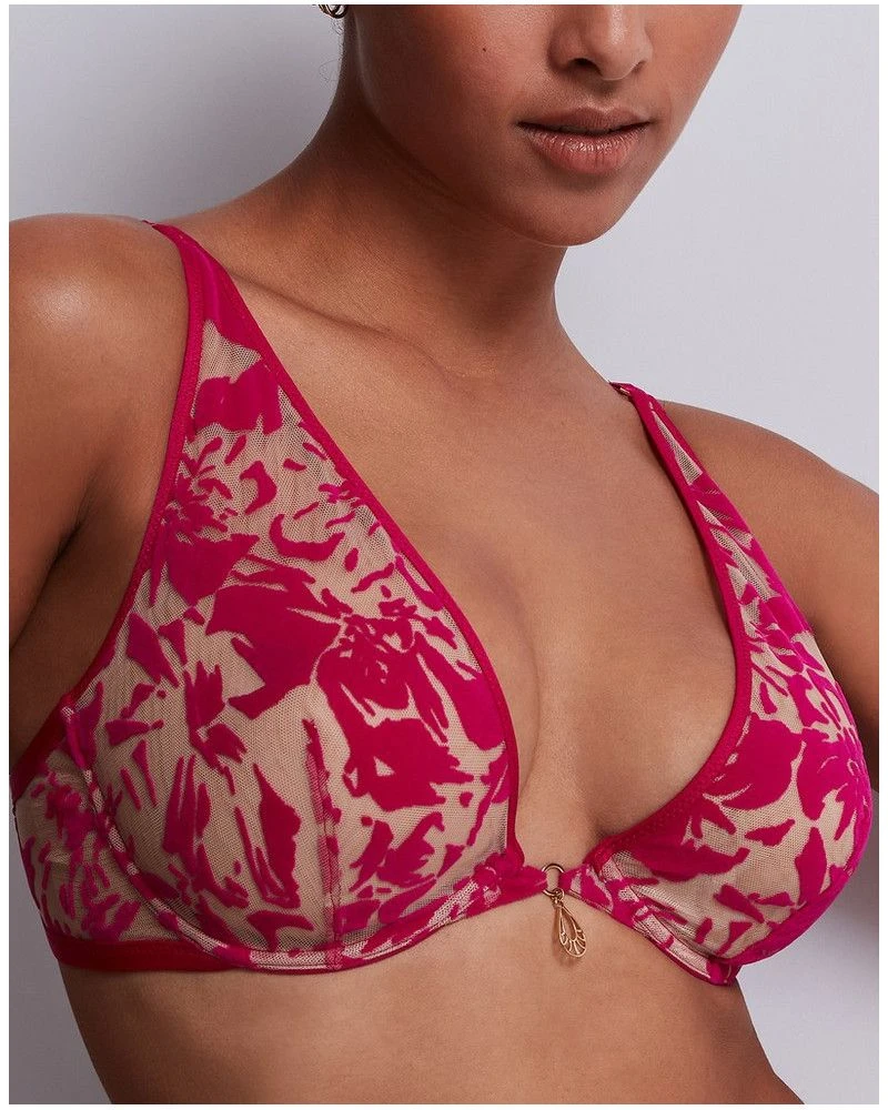 Soutien-gorge Triangle Ultra Plunge Aubade Wild Vibration (Hot Pink) 3 Soutien-gorge Triangle Ultra Plunge Aubade Wild Vibration (Hot Pink)