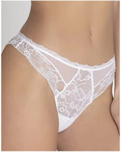String Lise Charmel Féérie Couture (Blanc) -Magasin De Lingerie De Mode string lise charmel feerie couture blanc 3