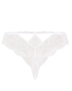 String Lise Charmel Féérie Couture (Blanc) -Magasin De Lingerie De Mode string lise charmel feerie couture blanc 6