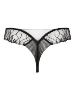 String Lise Charmel Les Nuits Chics (Nuit Argent) -Magasin De Lingerie De Mode string lise charmel les nuits chics nuit argent 1