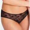 Tanga Aubade Softessence (Noir) -Magasin De Lingerie De Mode tanga aubade softessence noir