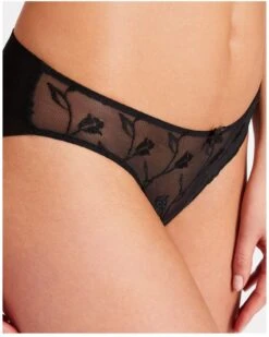 Tanga Aubade Softessence (Noir) -Magasin De Lingerie De Mode tanga aubade softessence noir 2
