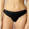 Simone Perele Tanga Simone Pérèle Rêve (Noir) -Magasin De Lingerie De Mode tanga simone perele reve noir
