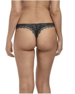 Tanga Wacoal Lace Perfection (Charcoal) 7 Tanga Wacoal Lace Perfection (Charcoal) -Magasin De Lingerie De Mode tanga wacoal lace perfection charcoal 2